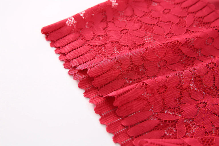 High-Waist Lace Briefs | Hollow Print Summer Shapewear