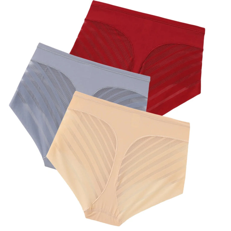 3-Piece Women’s Slimming Shapewear Set | Medium Control Knit Briefs