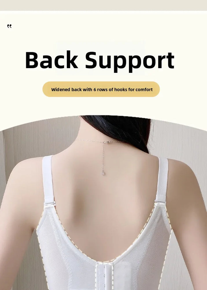 Full Coverage Wireless Slimming Bra | Anti-Slip Side Support