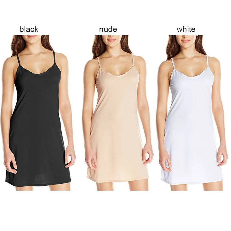 Elegant Womens Slip Dress Sleeveless Loose Summer Camisole