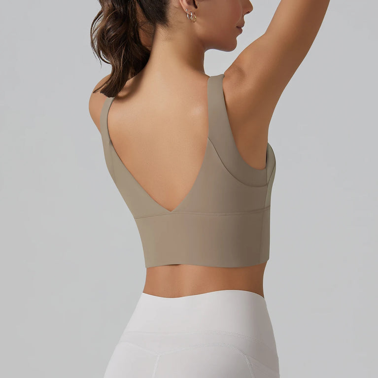 Yoga Tank Top | Push-Up Fitness Sports Bra