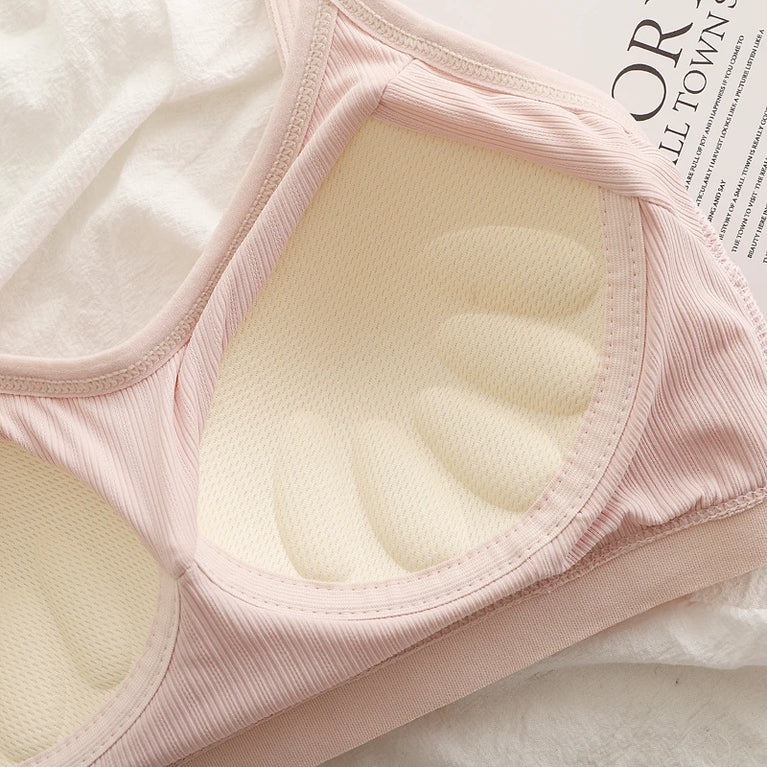 Ice Silk Seamless U-Shape Bra | Breathable Summer Sport Vest
