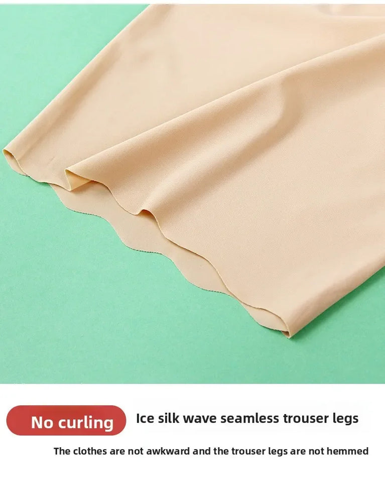 Seamless Plus Size Safety Shorts | Anti-Rub High-Capacity Boxers (Up to 120KG)