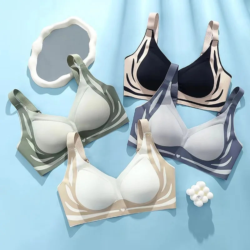 Seamless High-Sense Sports Bra – Professional Wireless Support