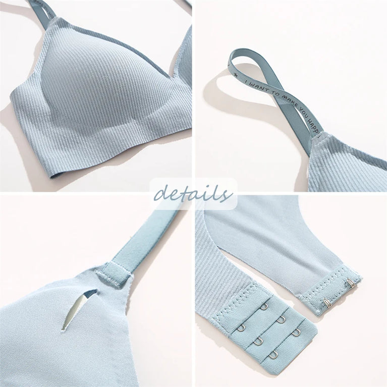 Seamless "Zero Pressure" Bra – Silky Wireless Support