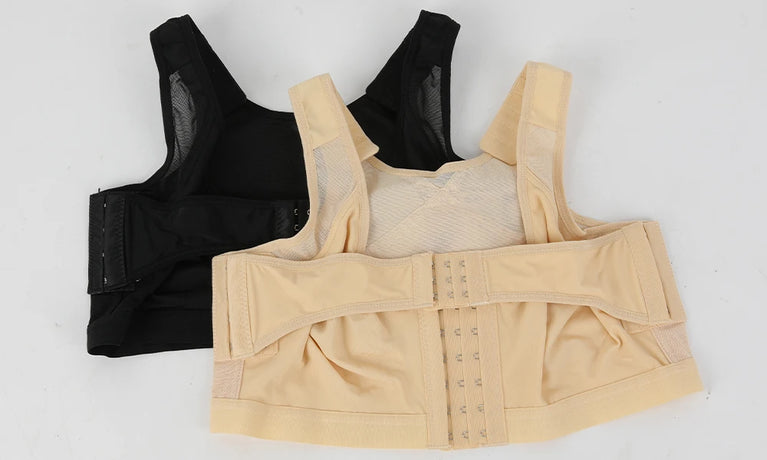 Wireless Front-Closure Support Bra | Posture Corrector Vest