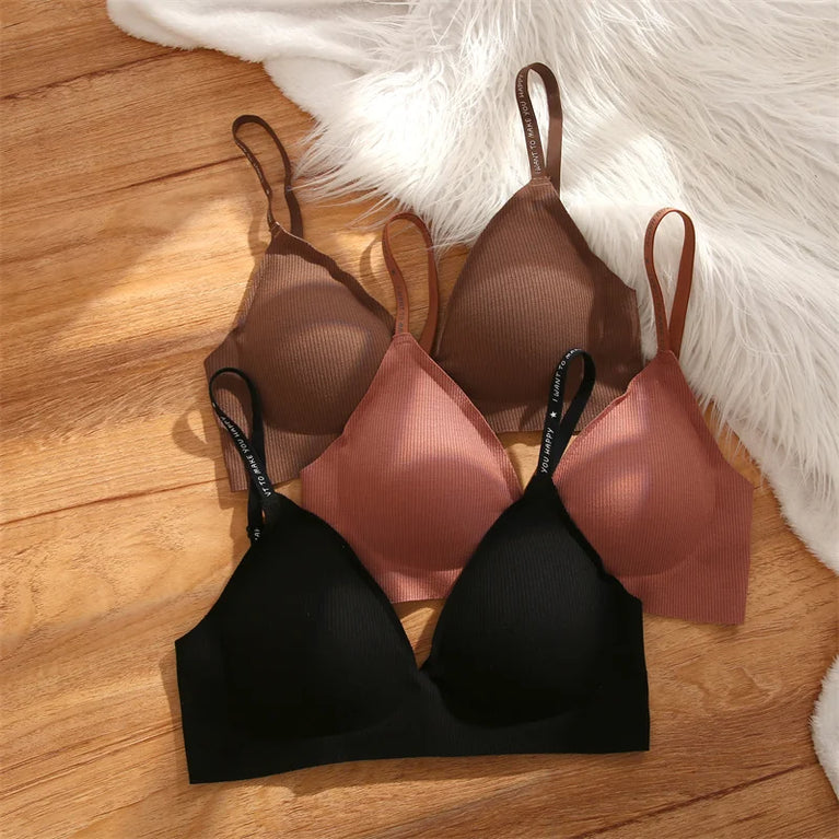 Seamless "Zero Pressure" Bra – Silky Wireless Support