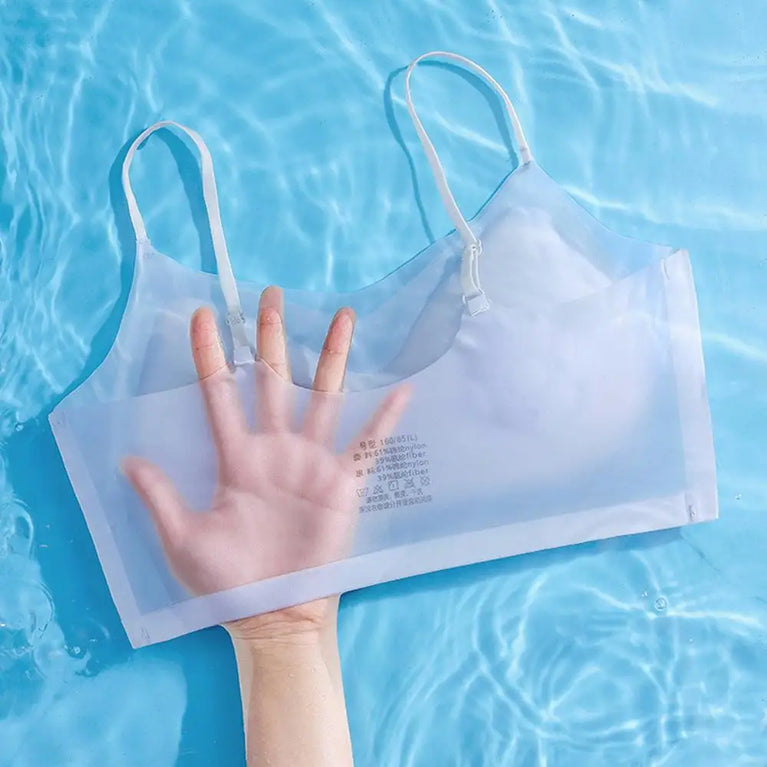 Ice Silk Bra | Seamless Air-Cooling Bralette