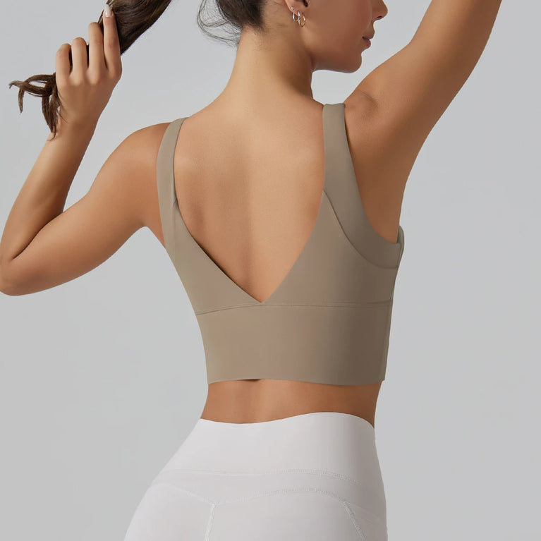 Yoga Tank Top | Push-Up Fitness Sports Bra