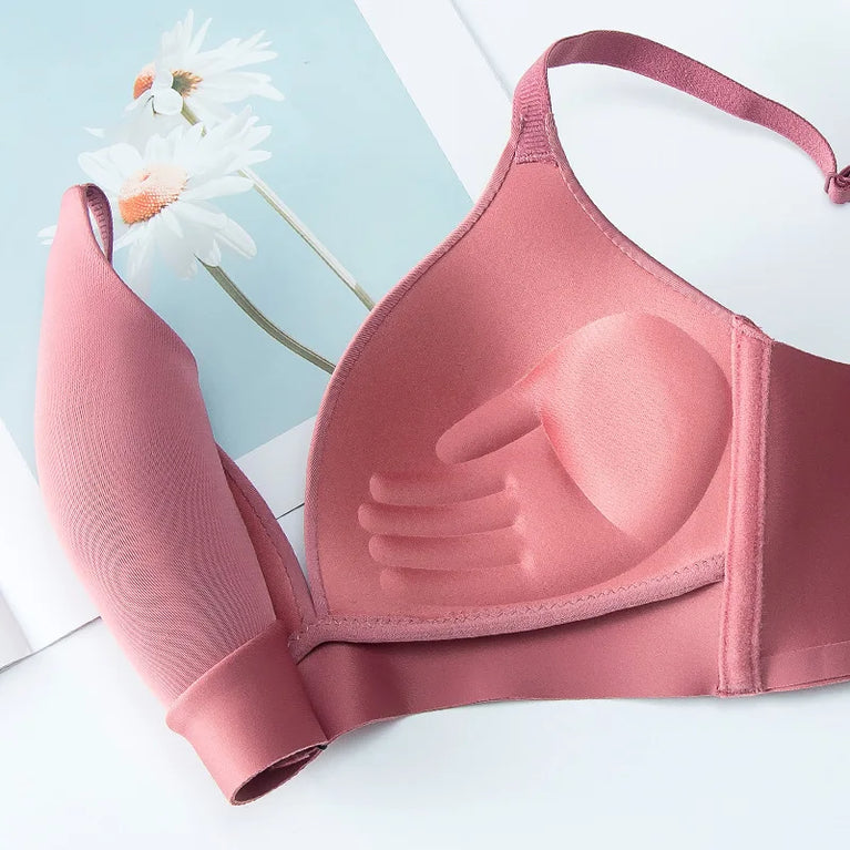FallSweet 3PCS Seamless Push-Up Bra | Wireless Glossy Comfort