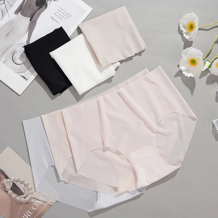 6pc Ice Silk Seamless Briefs | Ultra-Thin Quick-Dry