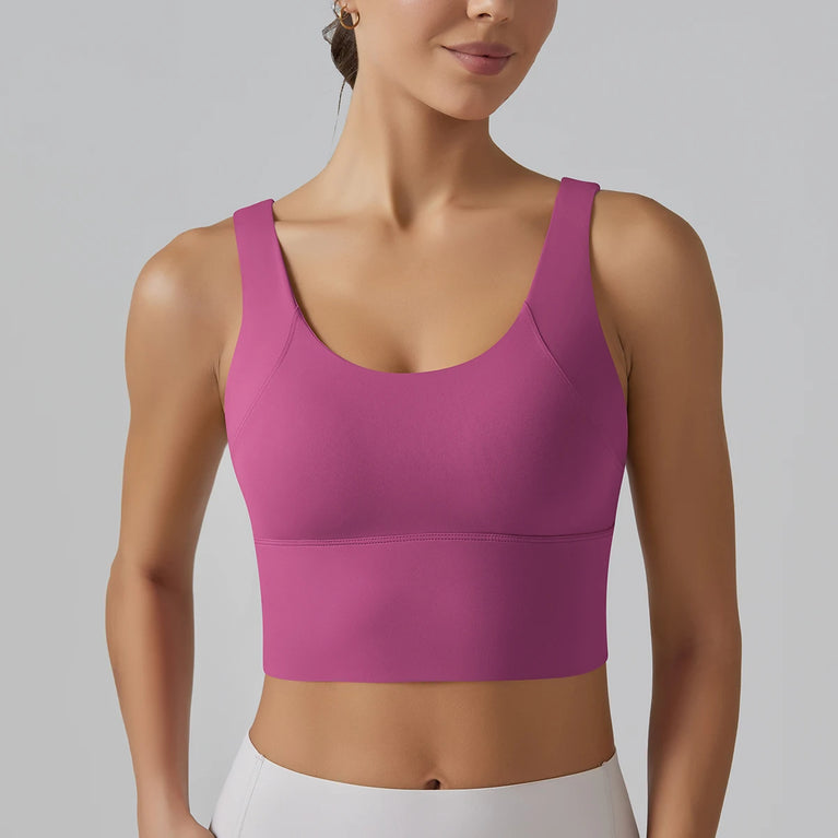 Yoga Tank Top | Push-Up Fitness Sports Bra