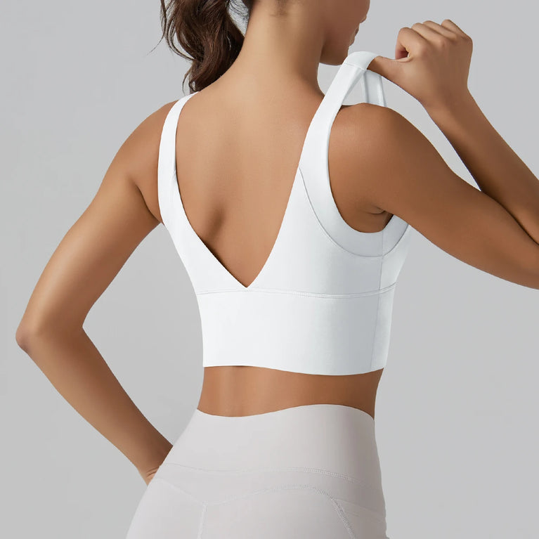 Yoga Tank Top | Push-Up Fitness Sports Bra