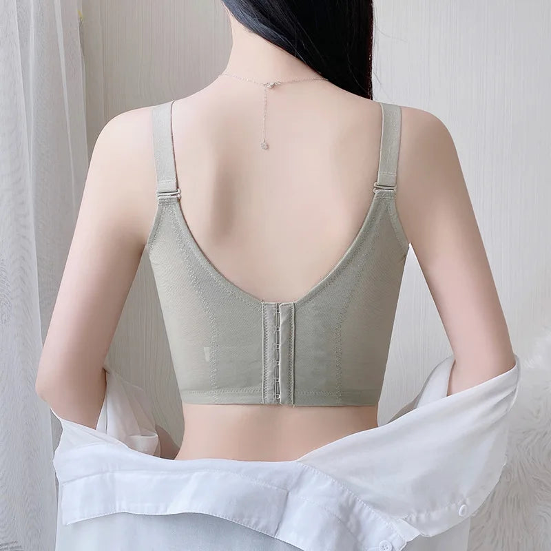 Full Coverage Wireless Slimming Bra | Anti-Slip Side Support