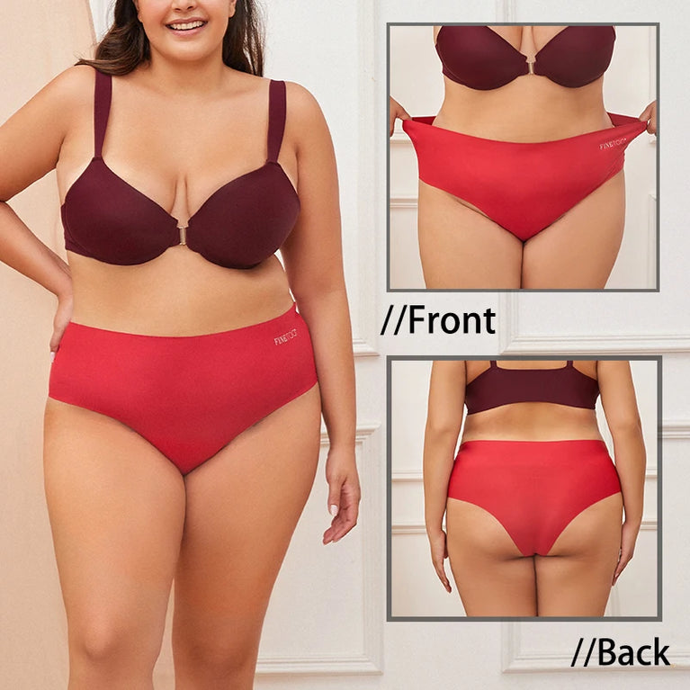 Ice Silk Seamless Panties | Ultra-Thin Brazilian Briefs