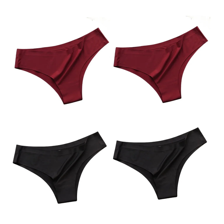 Seamless Performance Briefs – Low-Rise Invisible Support