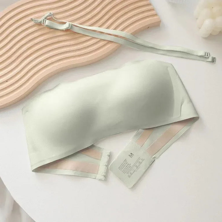 Ultra-Light Seamless Adhesive Bra – Wireless Push-Up Comfort