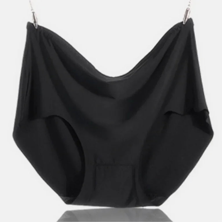 Ice Silk Plus Size Seamless Boyshorts (4-Pack) – Ultrathin Cooling Comfort