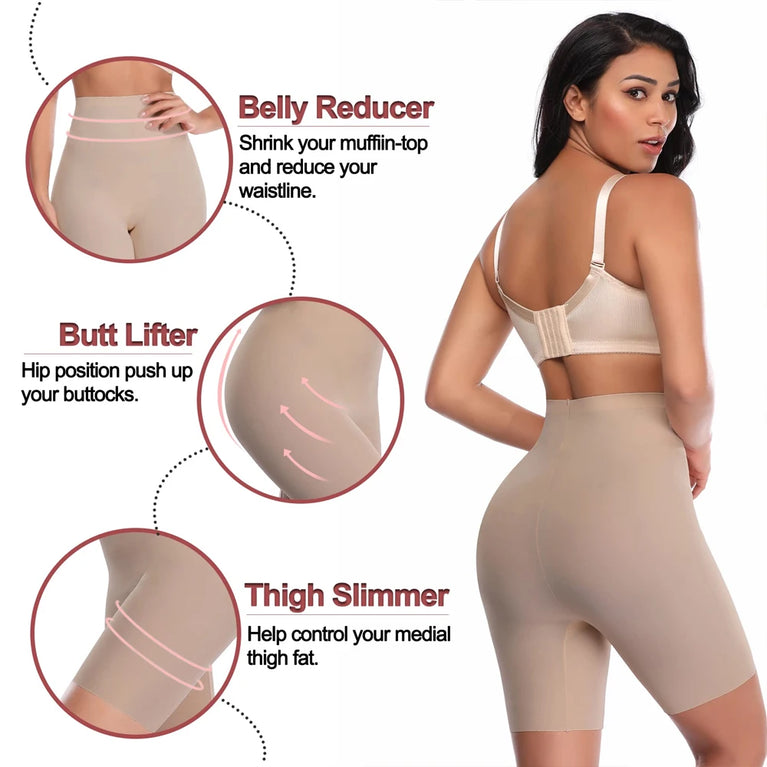 High-Waist Shaper Shorts | Firm Tummy Control