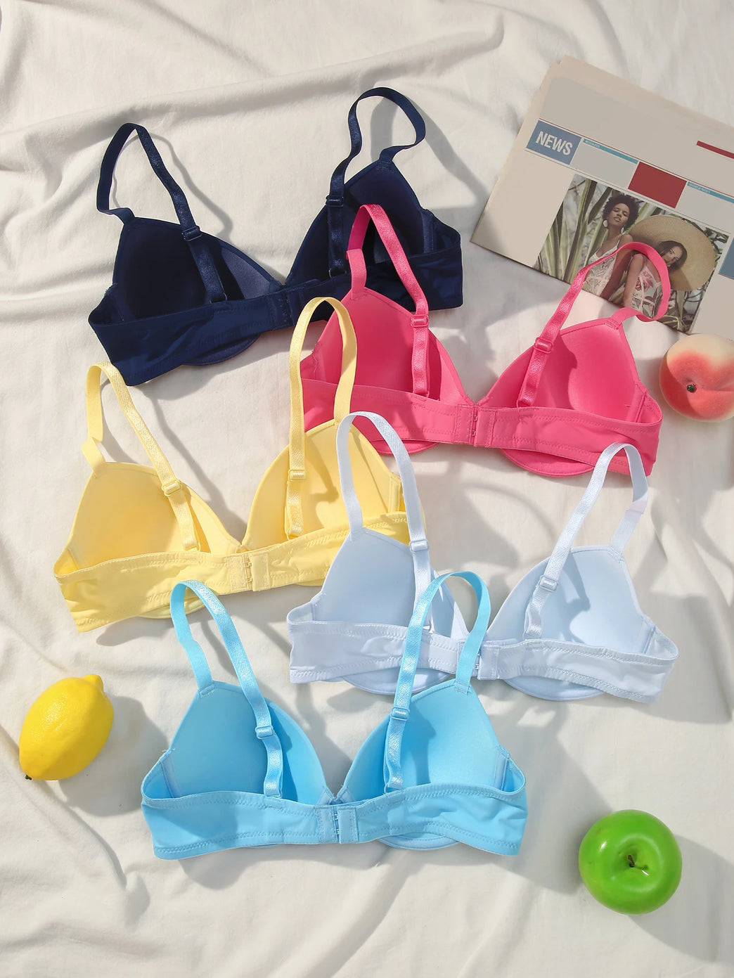Seamless Wireless Outdoor Bra | Breathable Summer Push-Up