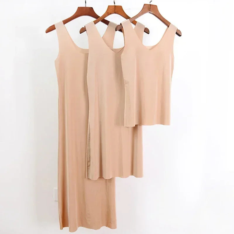 Ice Silk Full Slip | Seamless Summer Underdress