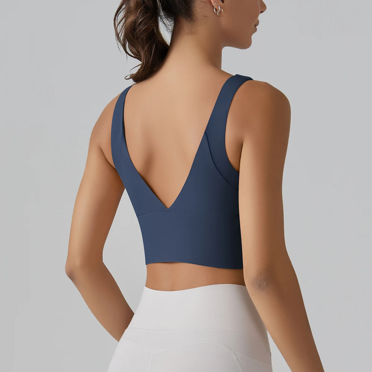Yoga Tank Top | Push-Up Fitness Sports Bra