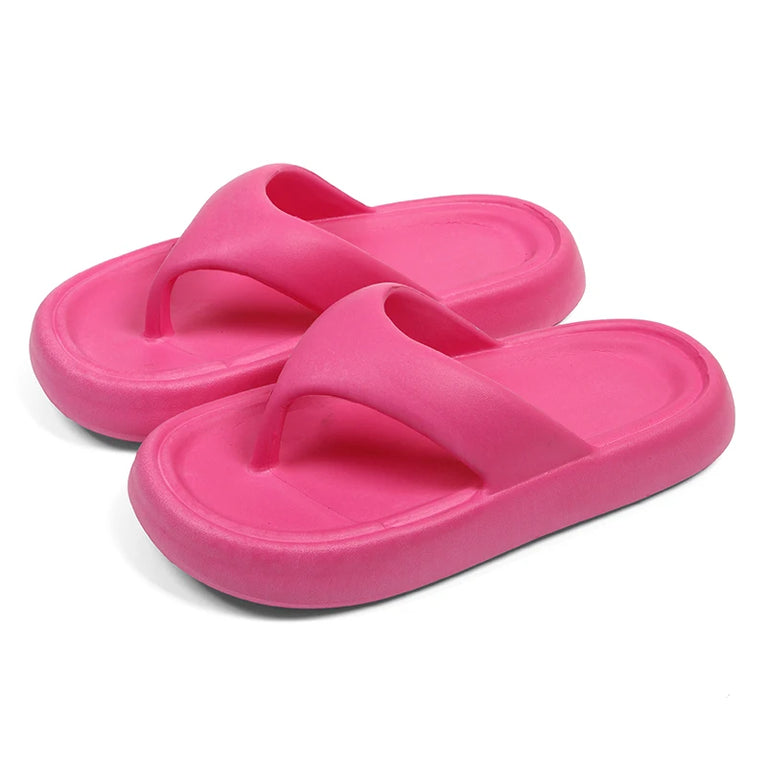 Premium Soft EVA Flip-Flops | Thick Sole Non-Slip Beach Slides