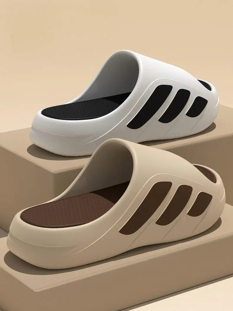Trendy Non-Slip Couple's Slides | Silent EVA Indoor Sandals