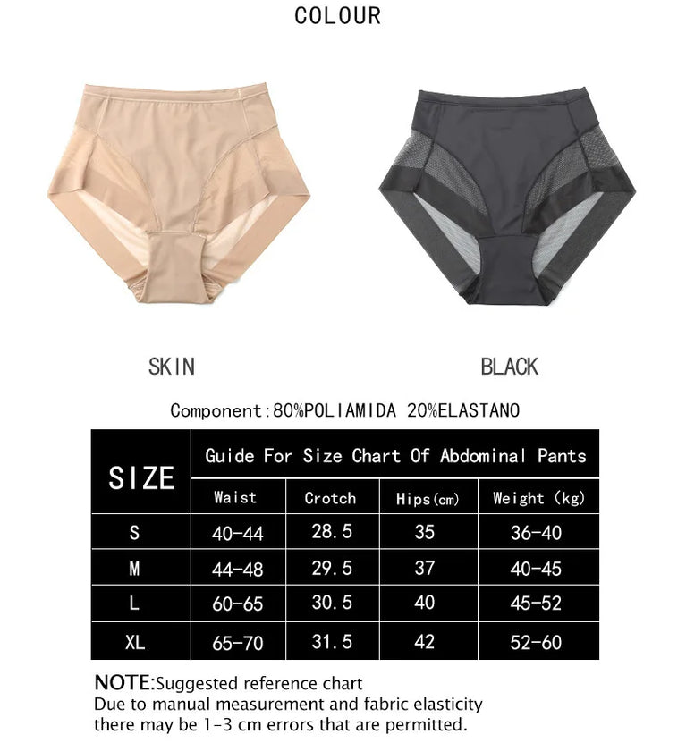 Womens Slimming Tummy Control Briefs – High-Waist Butt Lifter Shapewear