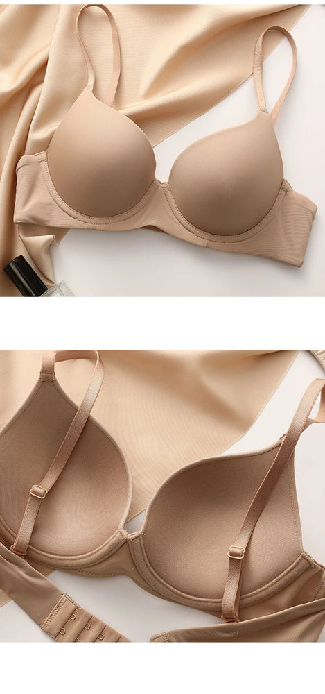 Seamless Underwire Bra | Comfortable Push-Up Support