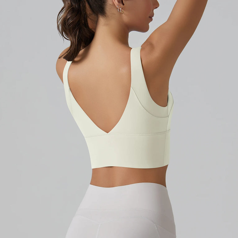 Yoga Tank Top | Push-Up Fitness Sports Bra