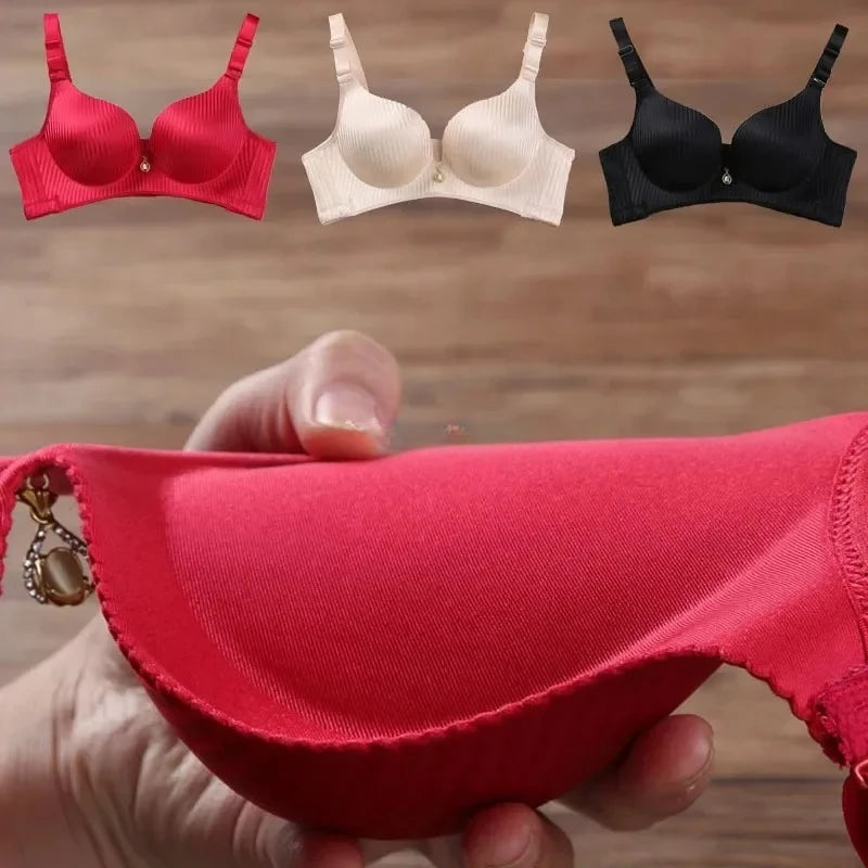 8CM Extreme Push-Up Wireless Bra – The "Steamed Bread" Natural Enhancer