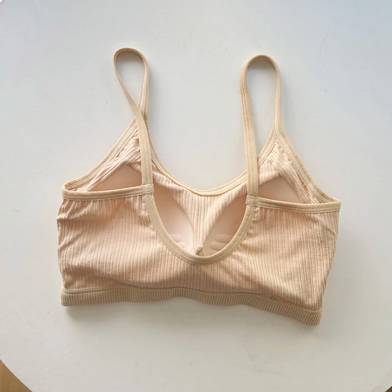 Ice Silk Lace Sports Bra | Wireless Seamless Summer Vest