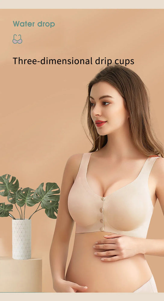 Wood Pencil Lightweight Nursing Bra | Front-Opening Support