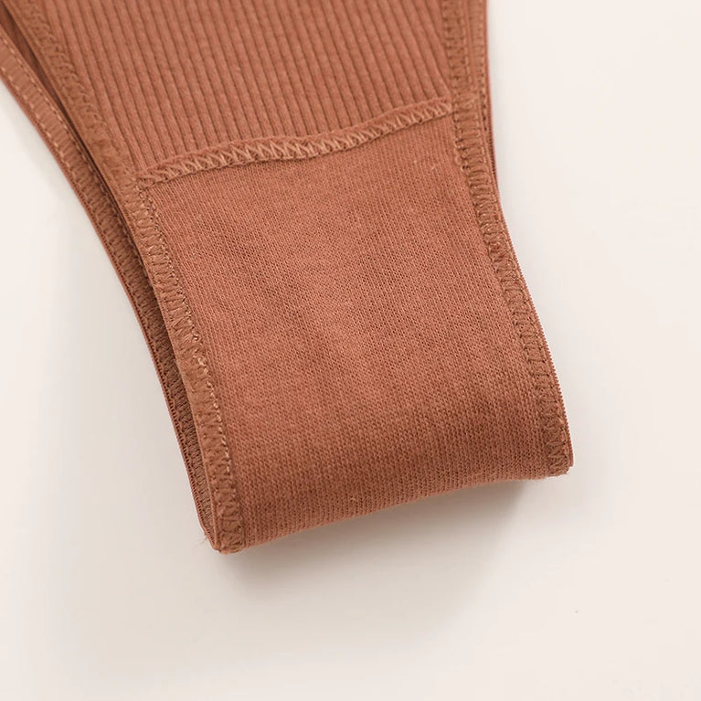 Seamless Cotton Briefs – Low-Rise Natural Comfort