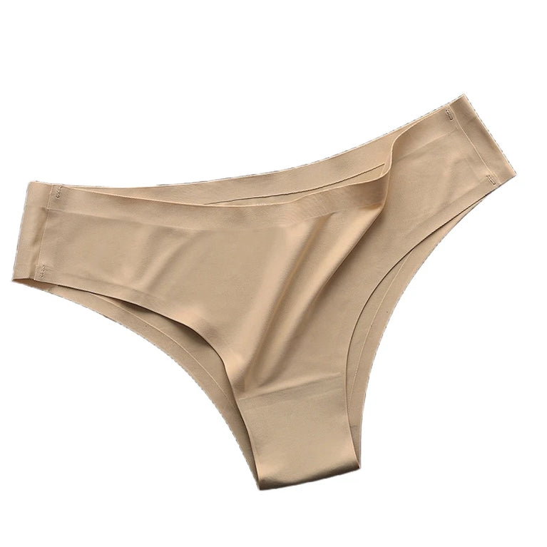 Seamless Ice Silk Briefs (10-Pack) – Low-Rise Ultra-Thin Performance Panties