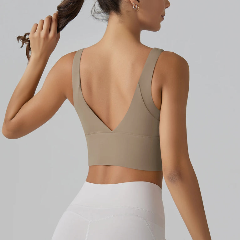 Yoga Tank Top | Push-Up Fitness Sports Bra