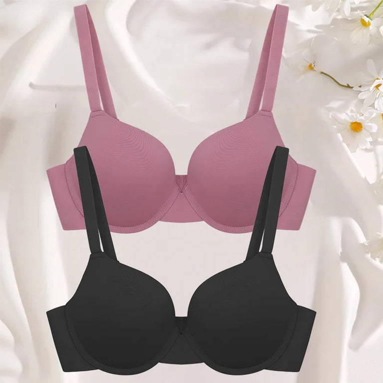 Seamless Push-Up Bra – Wireless Everyday Support