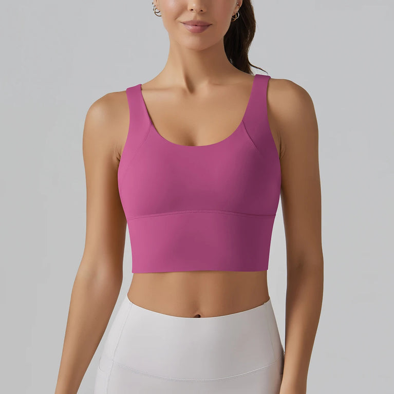 Yoga Tank Top | Push-Up Fitness Sports Bra