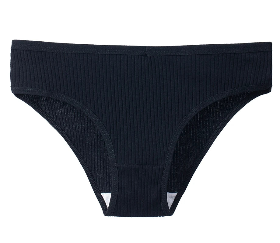 10pc Soft Cotton Briefs | Sexy Breathable Low-Waist Set