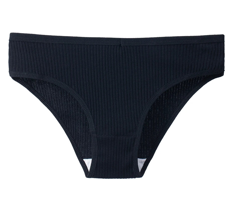 10pc Soft Cotton Briefs | Sexy Breathable Low-Waist Set