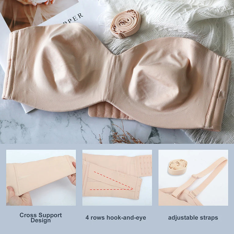 One-Piece Push-Up – Advanced Anti-Slip Underwire Support