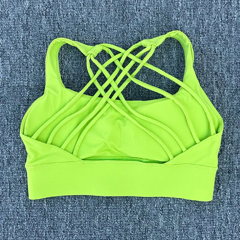 Seamless Performance Sports Bra – Lightweight Fitness Support