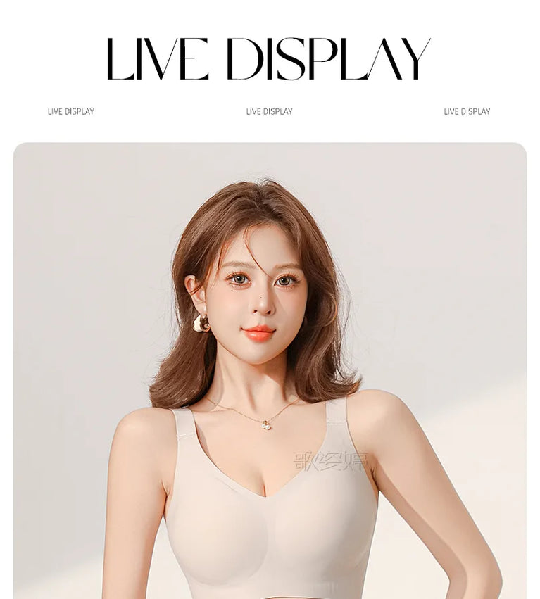 Seamless Full-Cup Minimizer Bra – Sleek Wire-Free Support