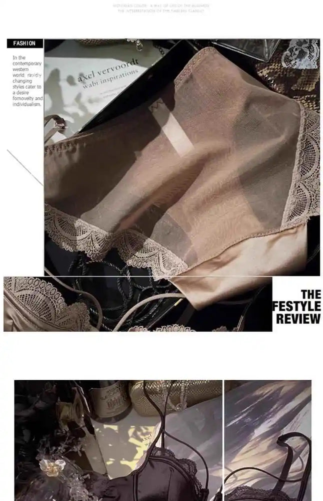 Front-Button Push-Up Set | Anti-Sagging Summer Lingerie