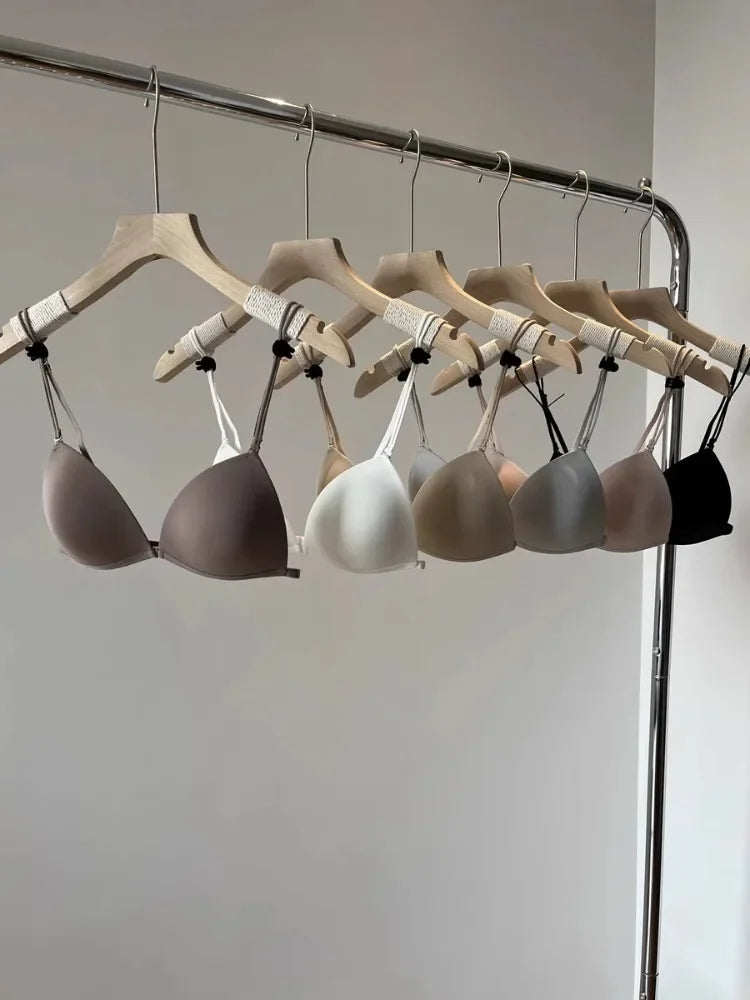 French Front-Closure Bralette | Seamless Triangle Cup