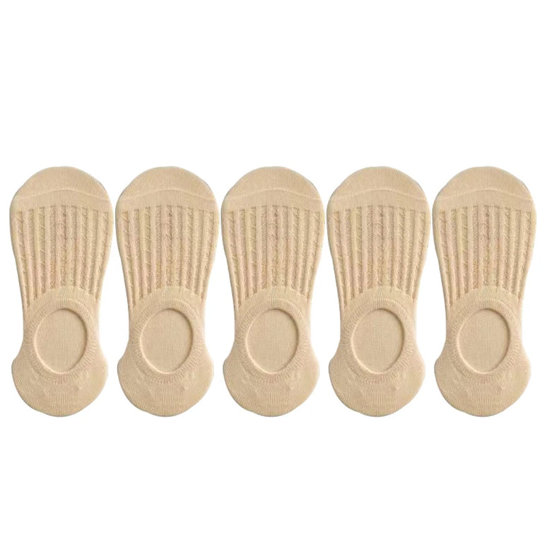 Invisible Lace Boat Socks | Non-Slip Silicone Summer Liner