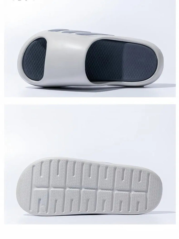 Trendy Non-Slip Couple's Slides | Silent EVA Indoor Sandals