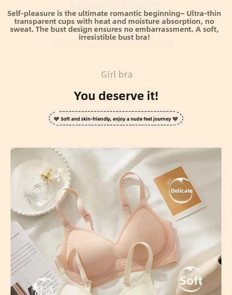Seamless Sweetheart Invisible Bra | Anti-Sagging Support