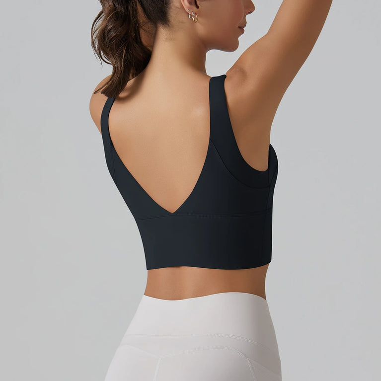 Yoga Tank Top | Push-Up Fitness Sports Bra